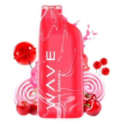 Pod desechable Kojak Caramel Wave 800 20mg (Bud Vape)