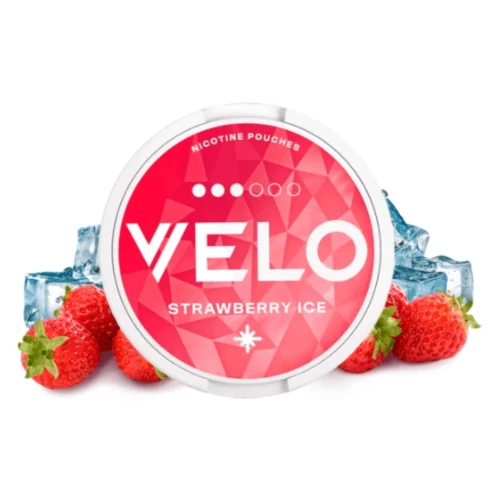 Strawberry Ice Bolsas de Nicotina (Velo)