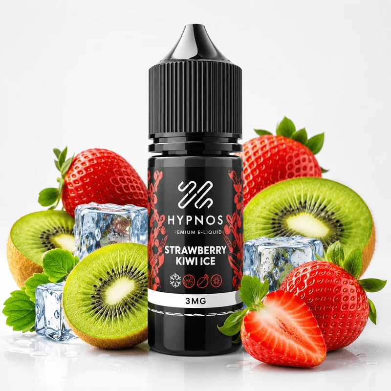 Líquido Hypnos Salt Nic Strawberry Kiwi Ice 30ml