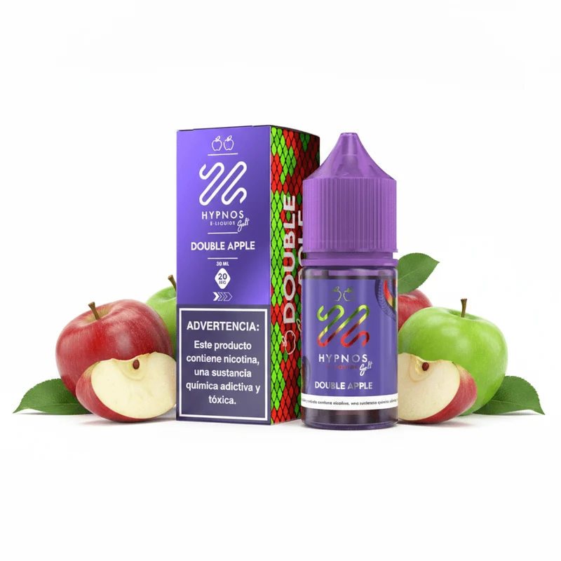 Líquido Hypnos Salt Nic Double Apple 30ml
