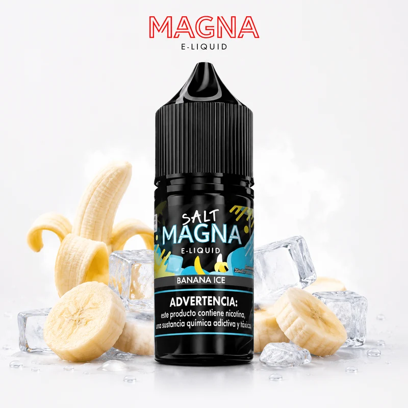 Líquido Magna Salt Nic Banana Ice 30ml