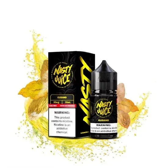 Líquido Nasty Smooth Salt Nic Cubano 30ml