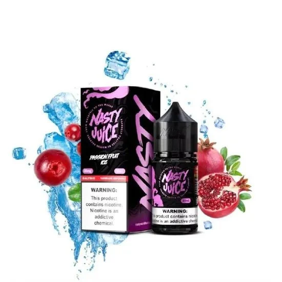 Líquido Nasty Smooth Salt Nic Passion Fruit Ice 30ml