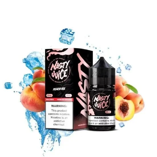 Líquido Nasty Smooth Salt Nic Peach Ice 30ml