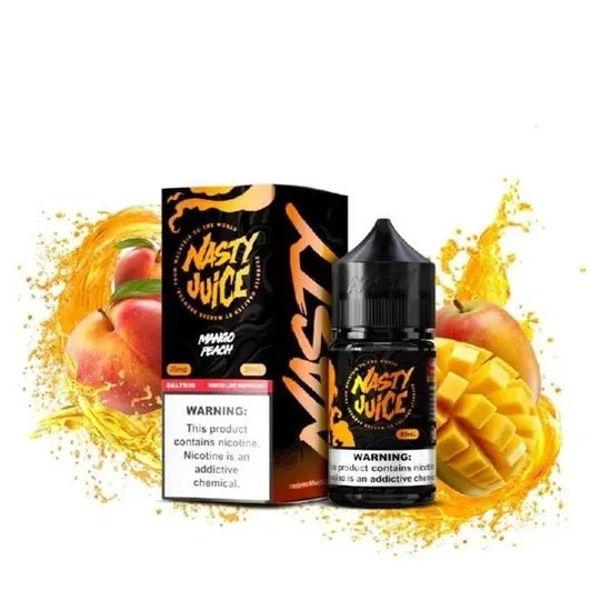 Líquido Nasty Smooth Salt Nic Mango Peach 30ml