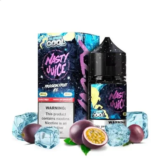 Líquido Nasty Super Cool Salt Nic Passion Fruit Ice 30ml