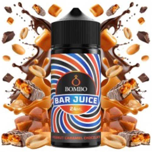 Peanut Chocolate Caramel 24ml (Longfill) (Bombo Bar Juice)