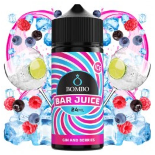Gin & Berries Ice 24ml (Longfill) (Bombo Bar Juice)