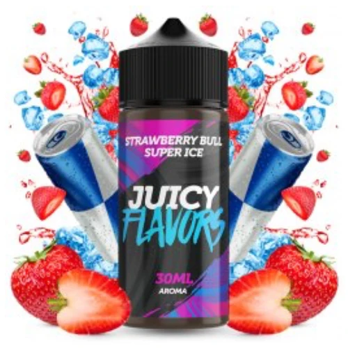 Strawberry Bull Super Ice 30ml (Longfill) (Juicy Flavors)