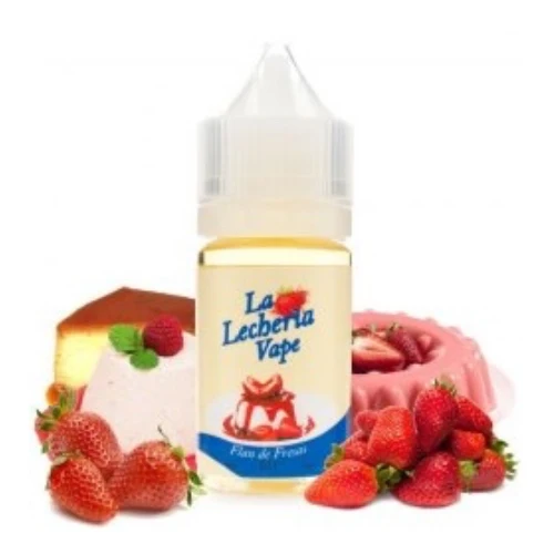 Flan de Fresas 30ml (Aroma) (La Lechería Vape)