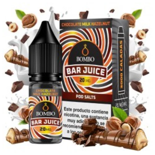 Chocolate Milk Hazelnut 10ml (Sales de nicotina) (Bar Juice by Bombo)