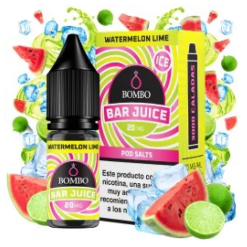 Watermelon Lime Ice 10ml (Sales de nicotina) (Bar Juice by Bombo)