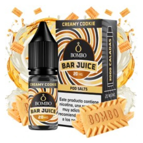 Creamy Cookie 10ml (Sales de nicotina) (Bar Juice by Bombo)