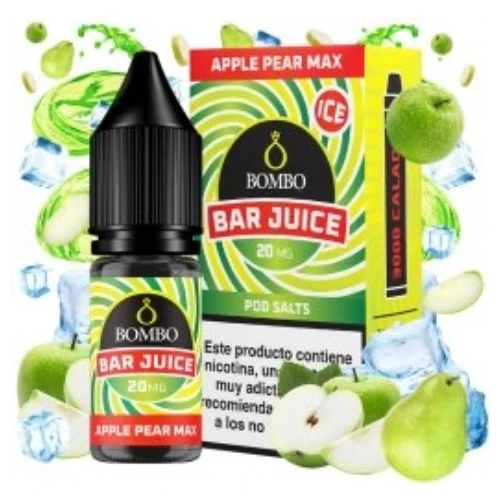 Apple Pear Max Ice 10ml (Sales de nicotina) (Bar Juice by Bombo)
