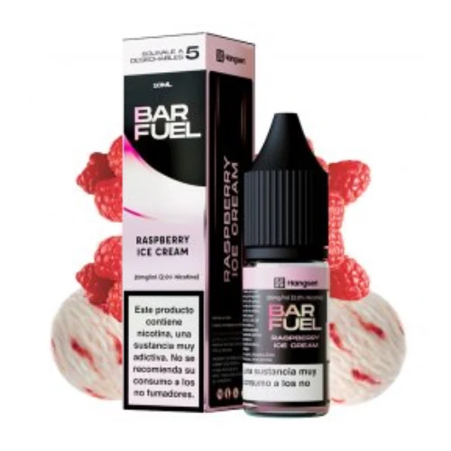 Raspberry Ice Cream 10ml (Sales de nicotina) (Bar Fuel by Hangsen)