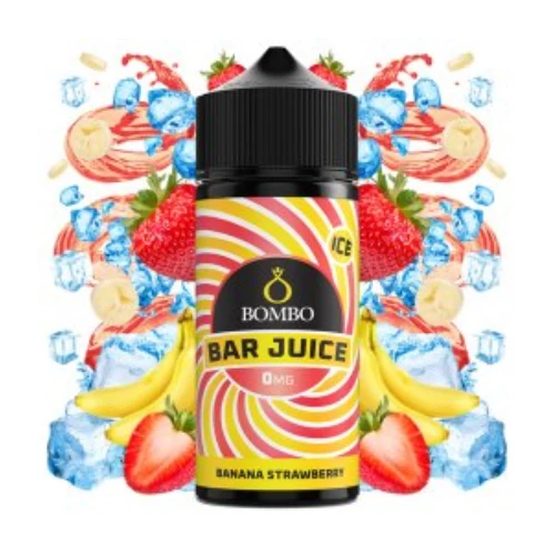 Banana Strawberry Ice 100ml (Bar Juice by Bombo)