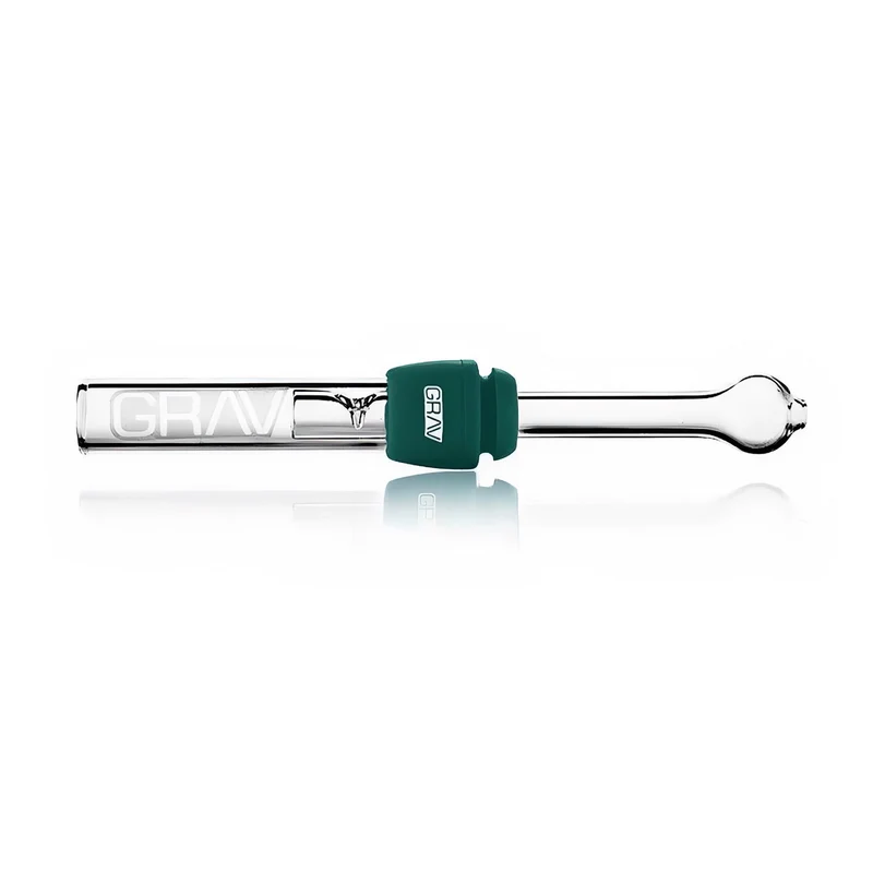 Pipa GRAV Glass Blunt | Borosilicato, Sin Papel, Grommet Silicona — Bloommart Colombia