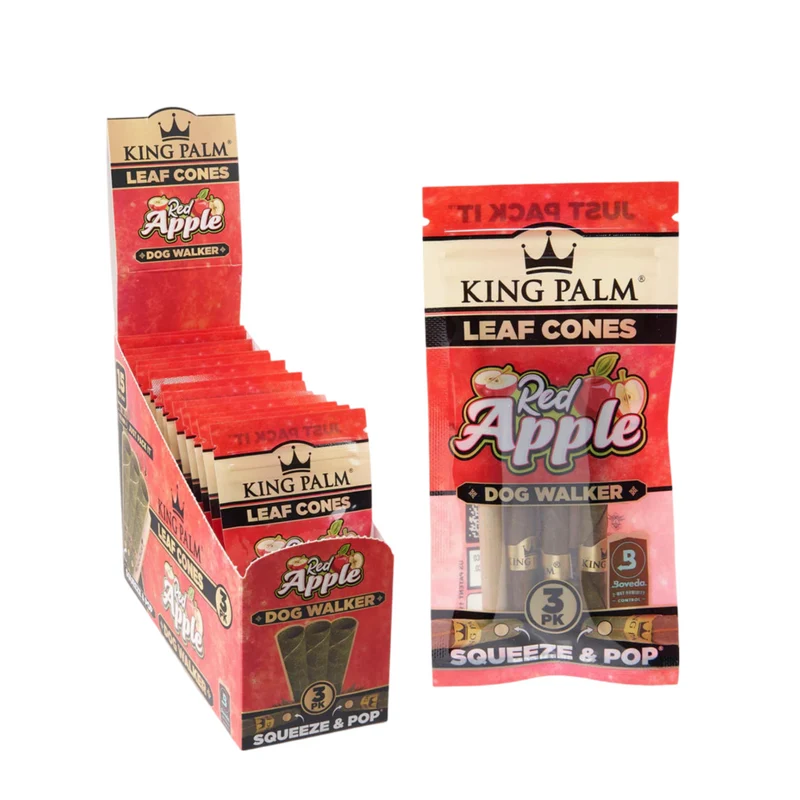 Conos King Palm Dogwalker X3 unidades - Red Apple