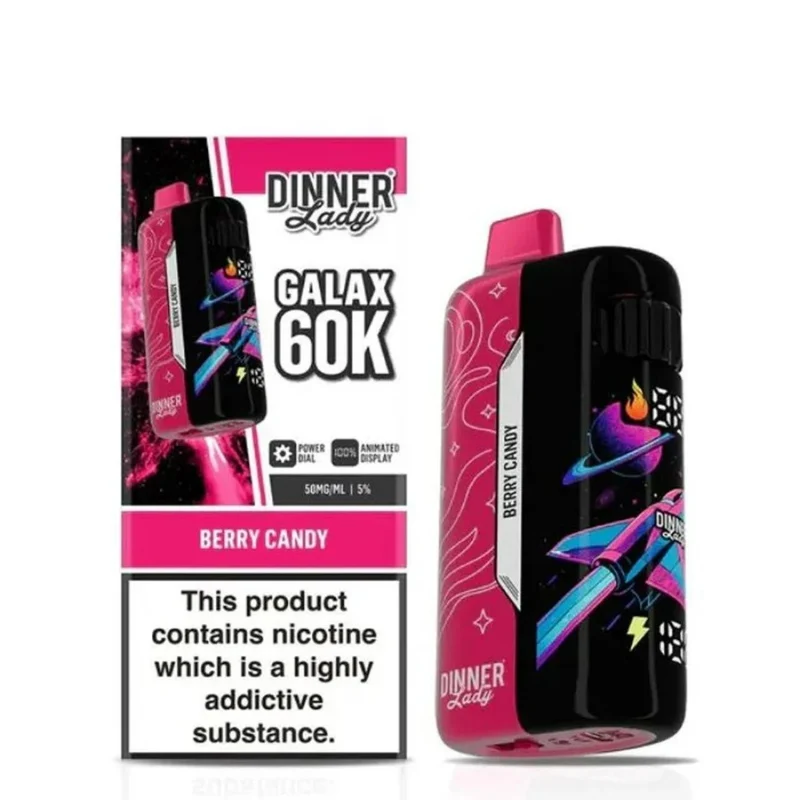 Pod descartable Dinner Lady Galax 60K Berry Candy