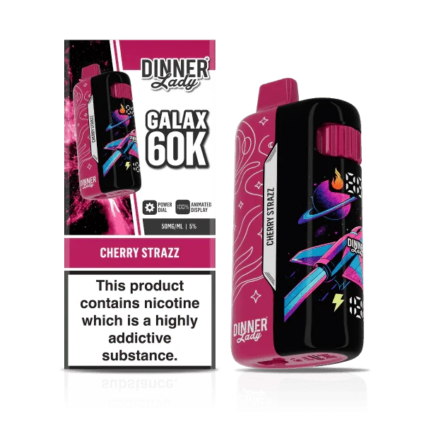 Pod descartable Dinner Lady Galax 60K Cherry Strazz