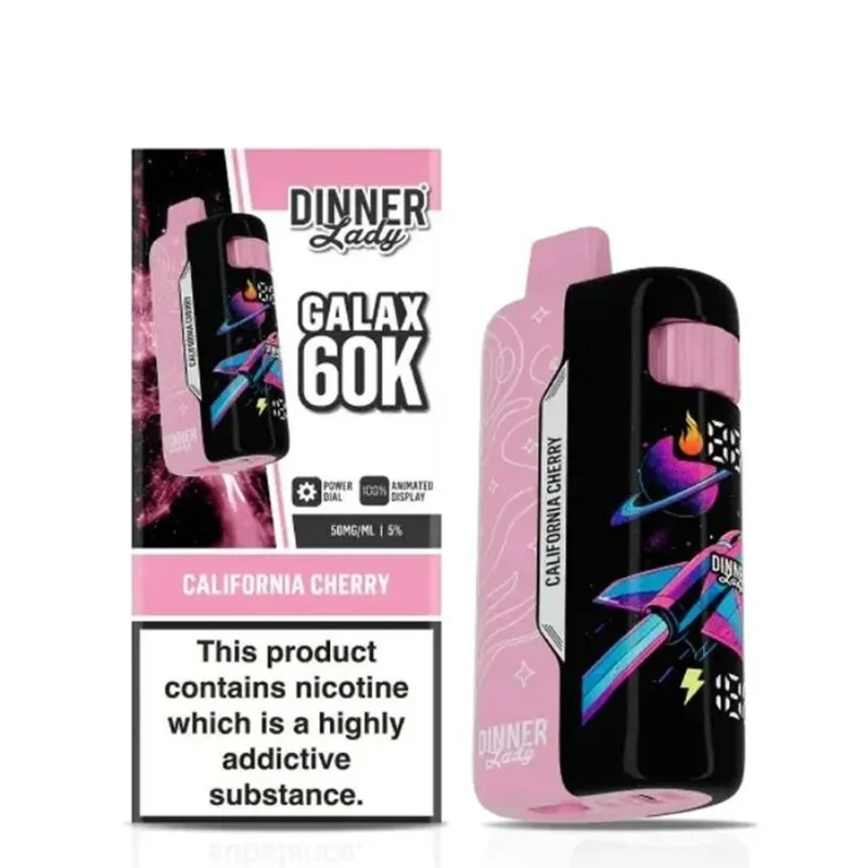 Pod descartable Dinner Lady Galax 60K California Cherry