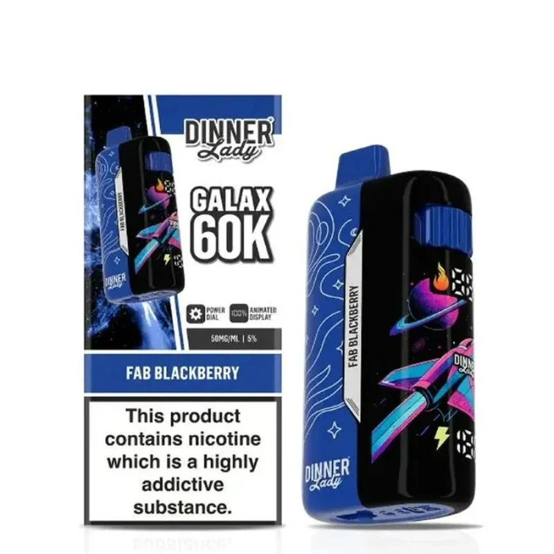 Pod descartable Dinner Lady Galax 60K Fab Blackberry