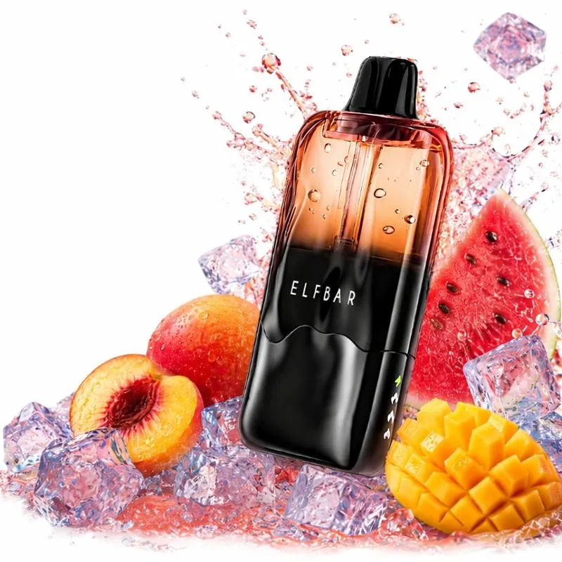 Pod descartable Elfbar Duke Peach Mango Watermelon 35K