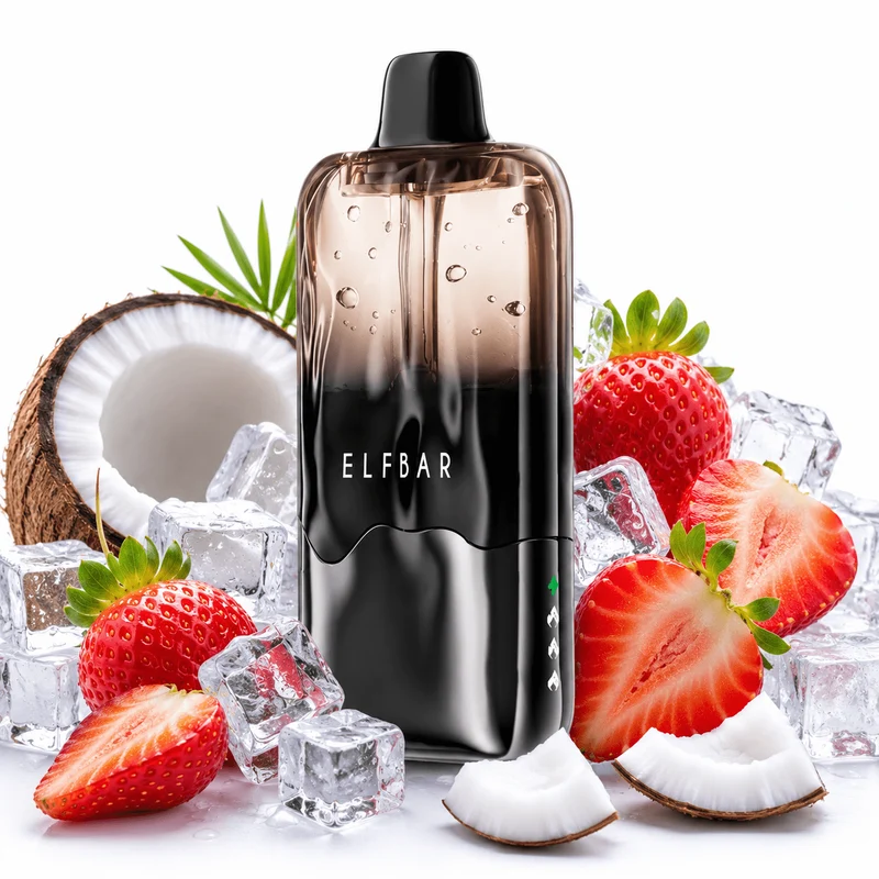Pod descartable Elfbar Duke Coconut Strawberry Ice 35K