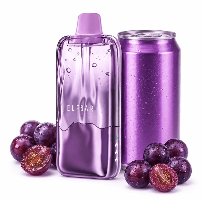 Pod descartable Elfbar Duke Fanta Grape 35K