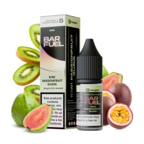 Kiwi Passionfruit Guava 10ml (Sales de nicotina) (Bar Fuel by Hangsen)
