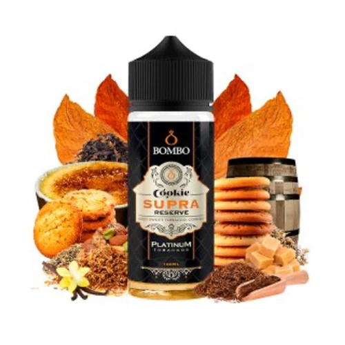 Cookie Supra Reserve 100ml - Platinum Tobaccos (Bombo)