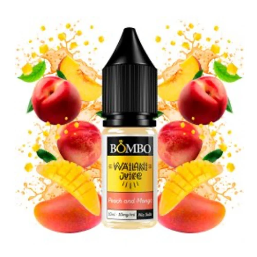 Peach and Mango - Wailani Juice Nic Salts 10ml (Bombo)