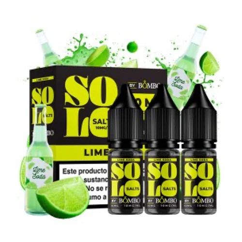 Lime Soda 3x10ml - Solo Salts (Bombo)