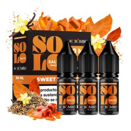 Sweet Tobacco 3x10ml - Solo Salts (Bombo)
