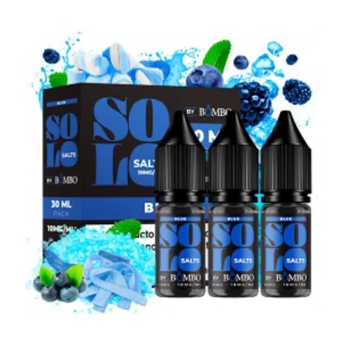 Blue 3x10ml - Solo Salts (Bombo)