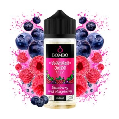 Blueberry and Raspberry - Wailani Juice 100ml (Bombo)