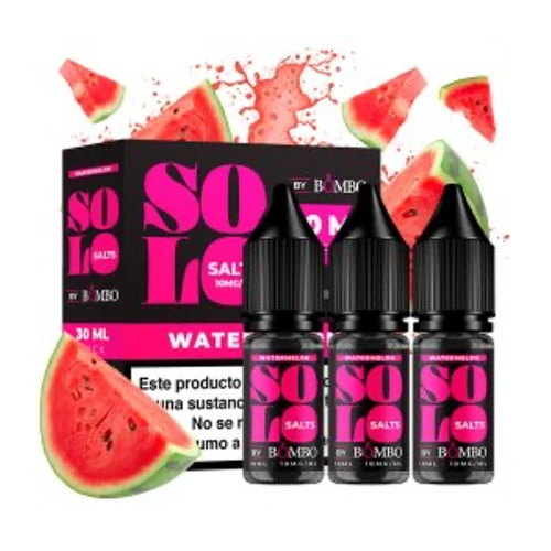Watermelon 3x10ml - Solo Salts (Bombo)