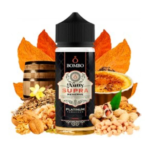 Nutty Supra Reserve 100ml - Platinum Tobaccos (Bombo)