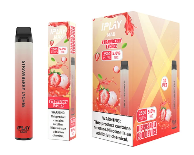 STRAWBERRY LYCHEE IPLAY MAX 2500 HITS
