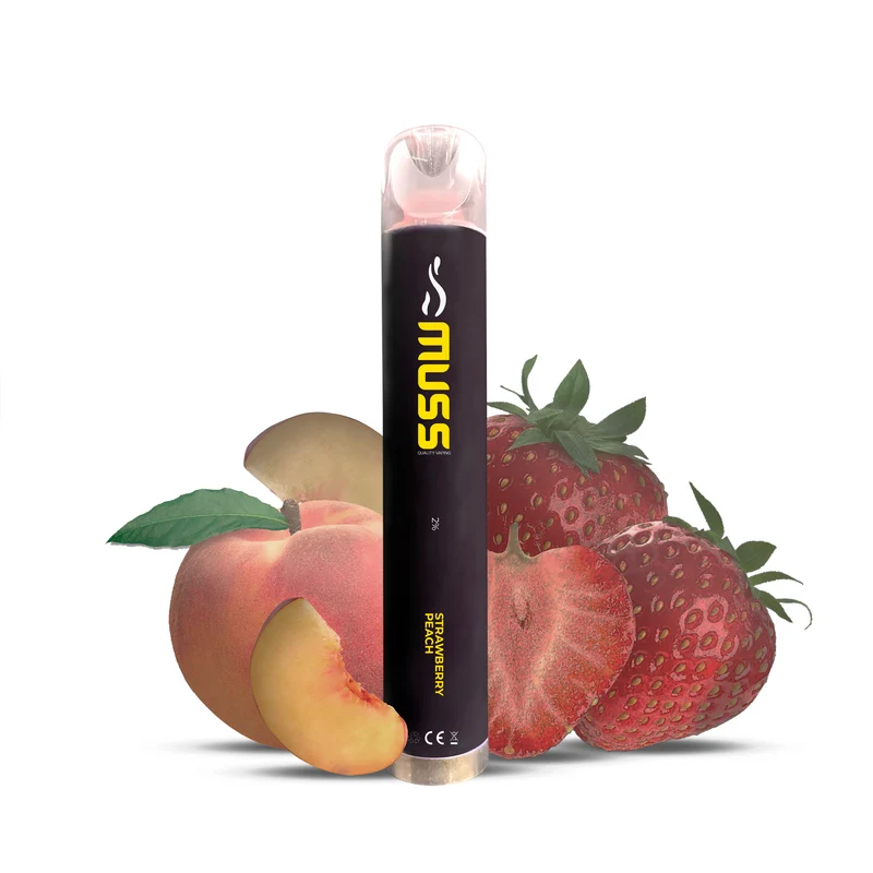 Muss Vape RGB 800 puff Strawberry Peach