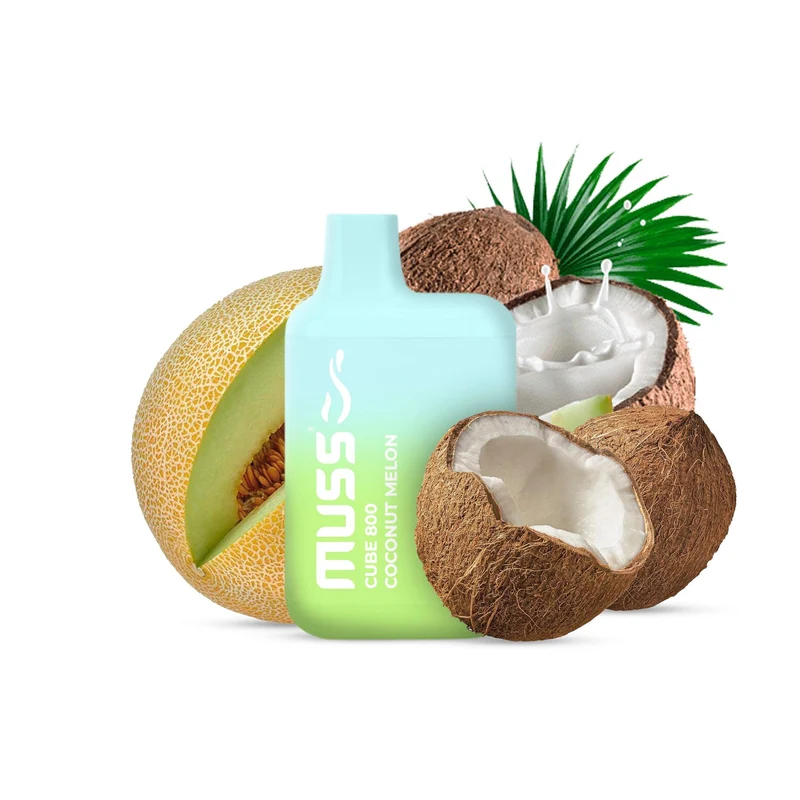 Muss Vape Cube 800 puffs Coconut Melon