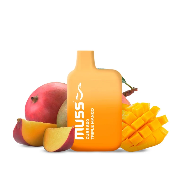 Muss Vape Cube 800 puffs Triple Mango