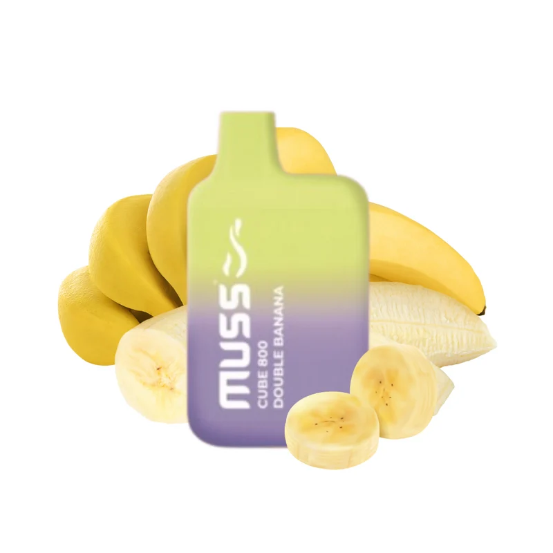 Muss Vape Cube 800 puff Double Banana