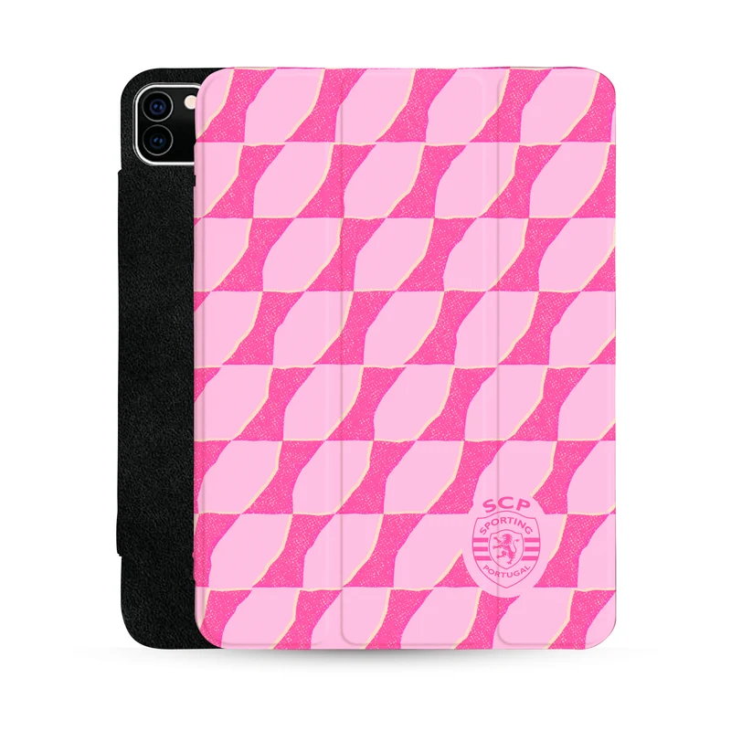 Capa iPad Sporting - Onda Rosa