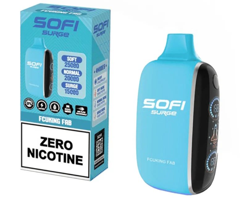 Pod descartable Sofi Surge Cero Nicotina Fcuking Fab 25000 puffs