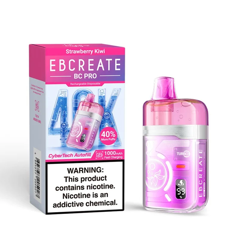 Pod Descartable Elfbar EBCreate 40K Strawberry Kiwi
