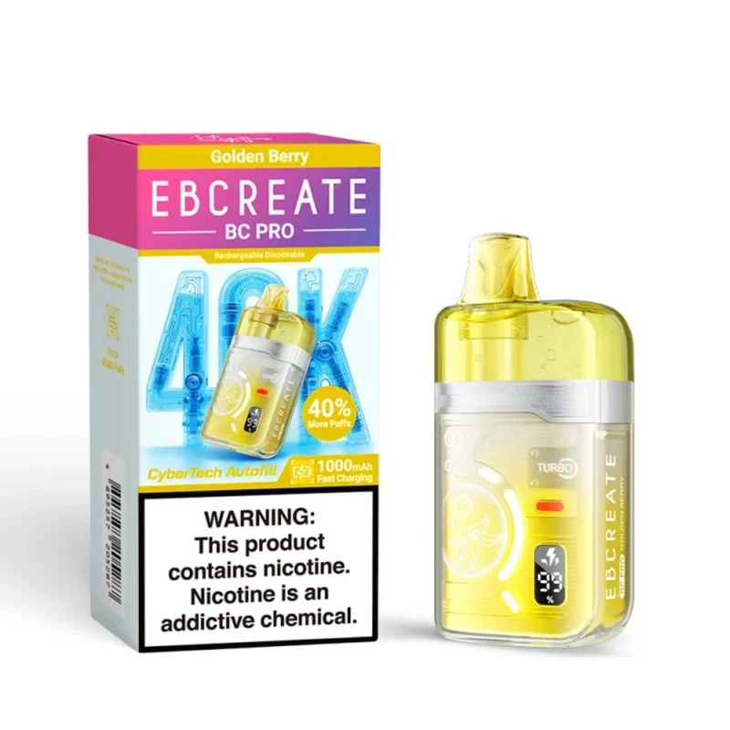 Pod Descartable Elfbar EBCreate 40K Golden Berry