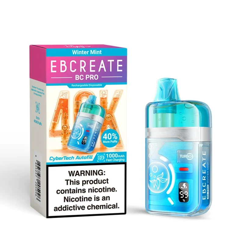 Pod Descartable Elfbar EBCreate 40K Winter Mint