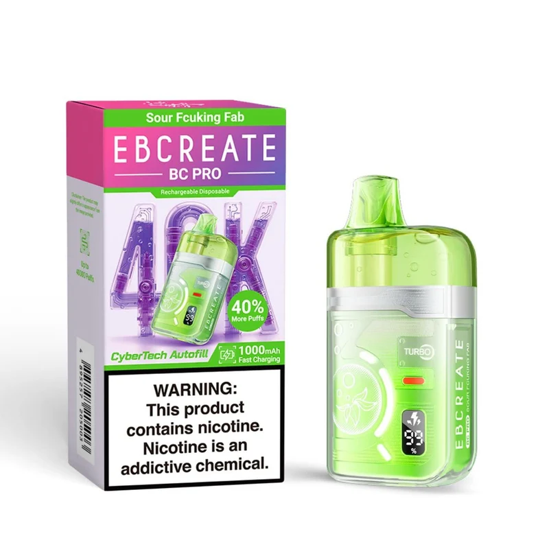 Pod Descartable Elfbar EBCreate 40K Sour Fcuking Fab