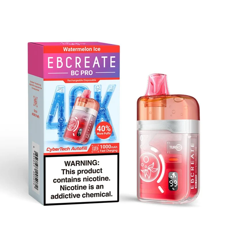 Pod Descartable Elfbar EBCreate 40K Watermelon Ice